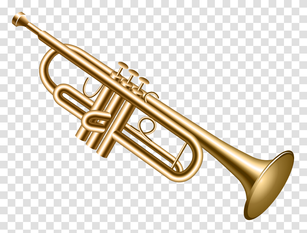 Trombone Trumpet Musical Instruments Transparent Png