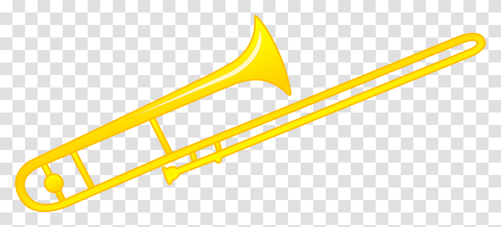 Trombone Vector Animated Cartoon Trombone Clipart, Brass Section, Musical Instrument, Axe, Tool Transparent Png