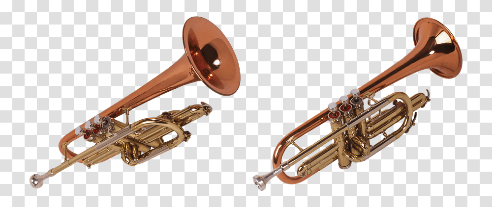 Trompeta Cuerno De Horno Herramienta Instrumento Musical Trombone, Trumpet, Brass Section, Musical Instrument, Cornet Transparent Png