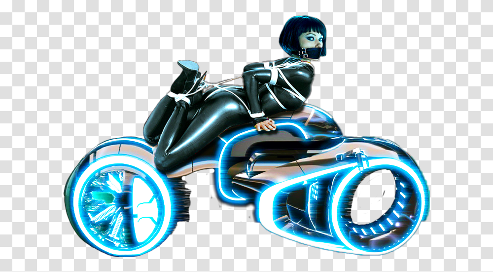 Tron Legacy, Motorcycle, Light, Meal, Neon Transparent Png