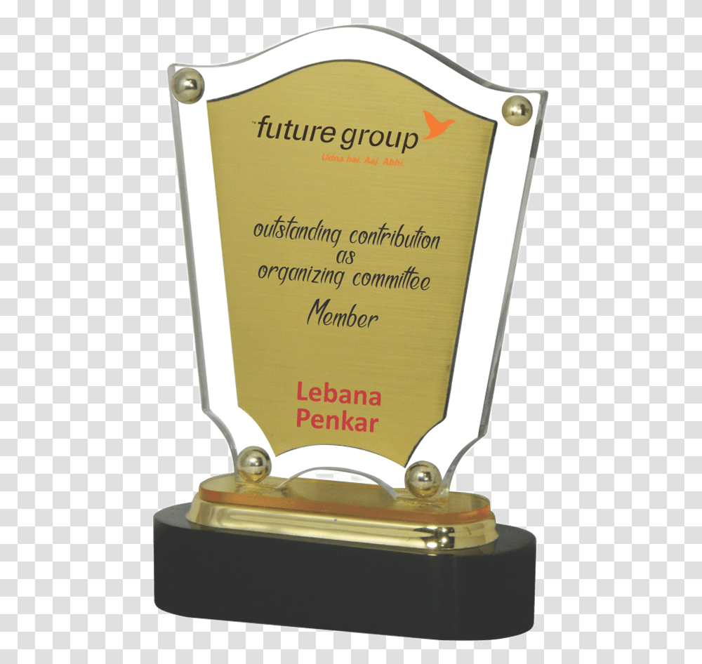 Trophy Clipart Cooking Trophy Acrylic Transparent Png