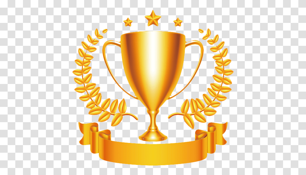 Trophy Congratulations For Winning Contest, Lamp Transparent Png