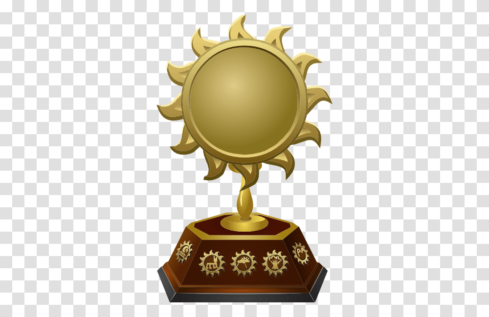 Trophy Emblems Clip Art, Lamp, Gold, Gold Medal Transparent Png