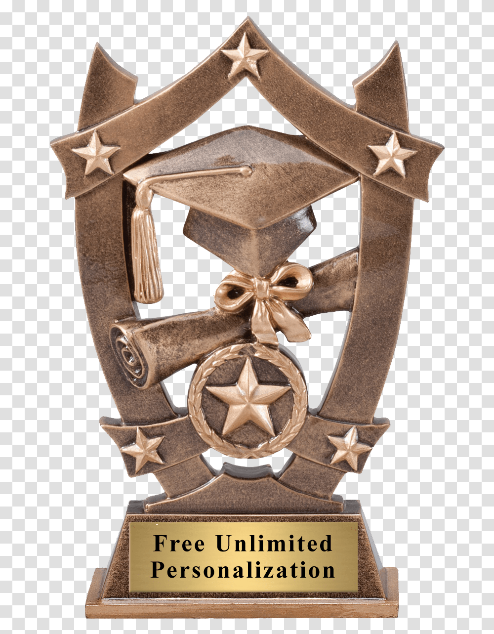 Trophy For Bowling, Cross, Star Symbol, Horseshoe Transparent Png
