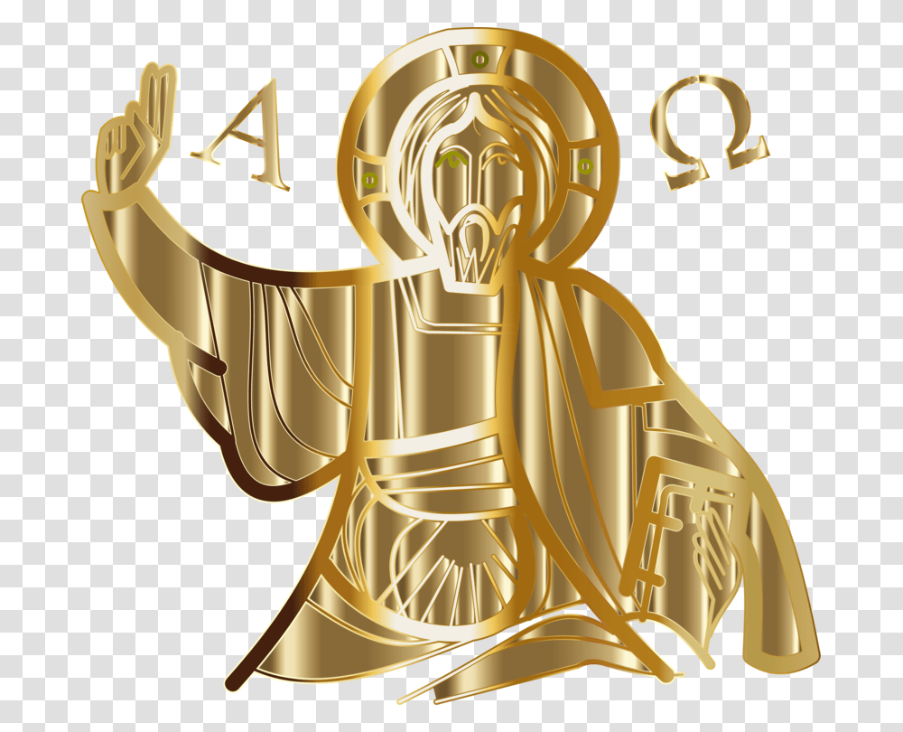 Trophymusical Instrumentbell Cristo Pantocrator Em, Gold, Mixer, Appliance, Treasure Transparent Png