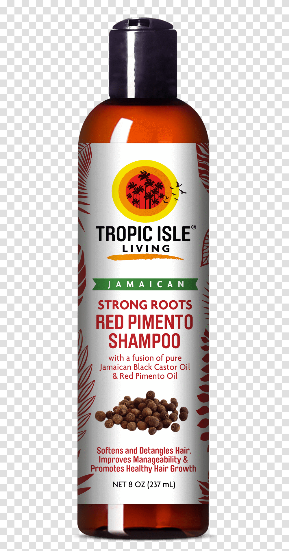 Tropic Isle Living Jamaican Black Castor Oil Conditioner, Bottle, Sunscreen, Cosmetics, Beer Transparent Png