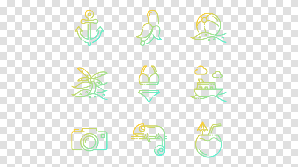 Tropical, Alphabet, Recycling Symbol Transparent Png