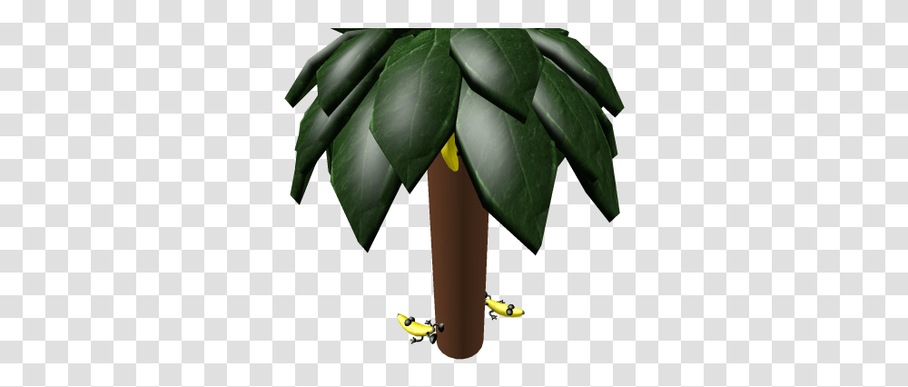 Tropical Banana Tree Roblox Palm Tree, Leaf, Plant, Annonaceae, Flower Transparent Png