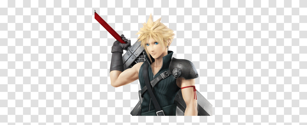 Tropical Clerith Super Smash Bros For Cloud, Final Fantasy, Person, Human Transparent Png