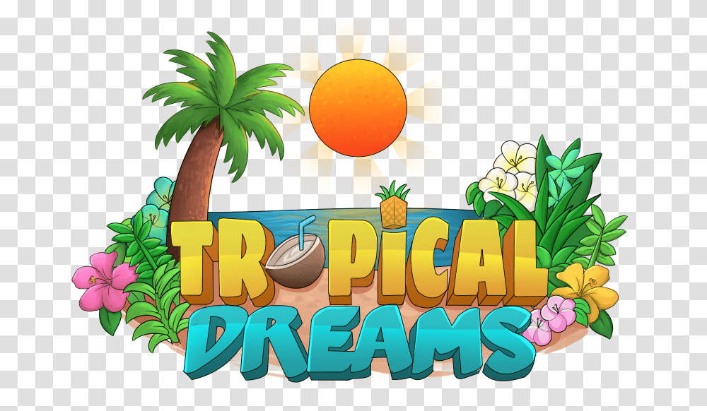 Tropical Dreams Minecraft Server, Vegetation, Plant, Outdoors, Land Transparent Png