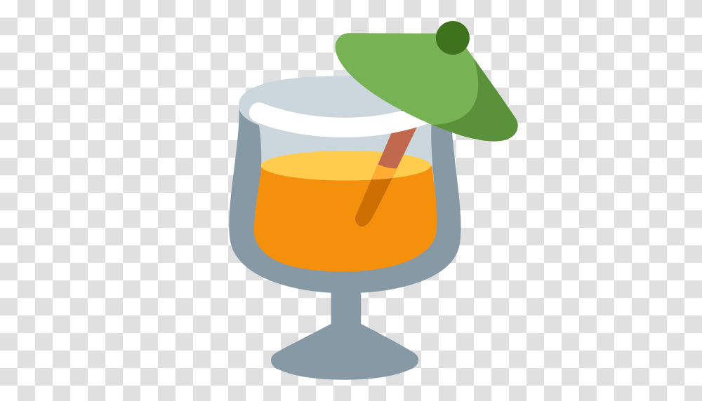 Tropical Drink Emoji, Lamp, Glass, Goblet, Beer Glass Transparent Png