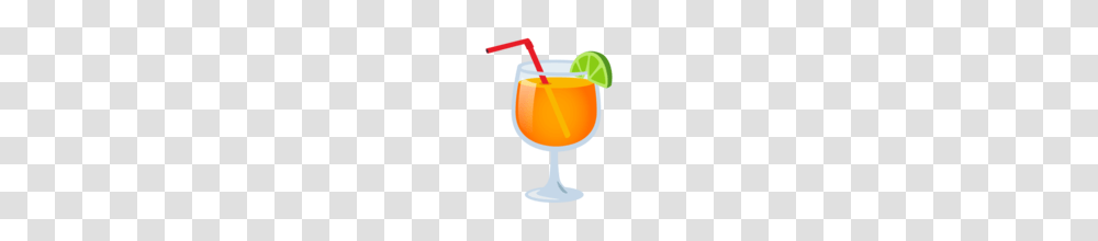 Tropical Drink Emoji On Emojione, Cocktail, Alcohol, Beverage, Juice Transparent Png