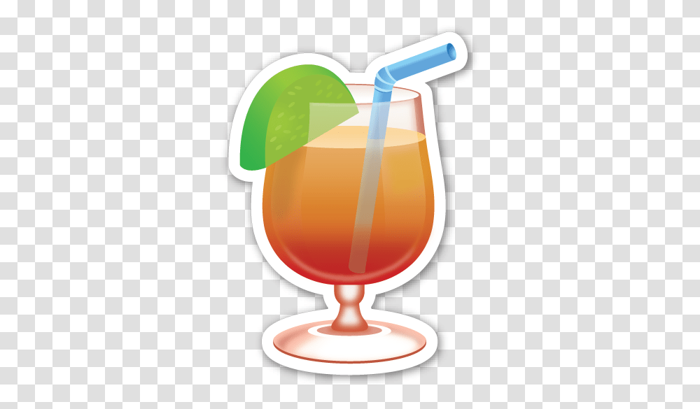 Tropical Drink Emojis For Every Mood And Situation, Lamp, Glass, Goblet, Beverage Transparent Png
