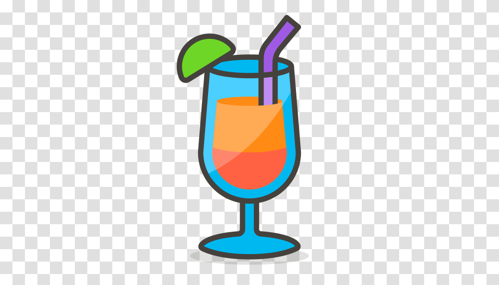Tropical Drink Icon Free Of Free Vector Emoji, Glass, Lamp, Goblet, Tabletop Transparent Png