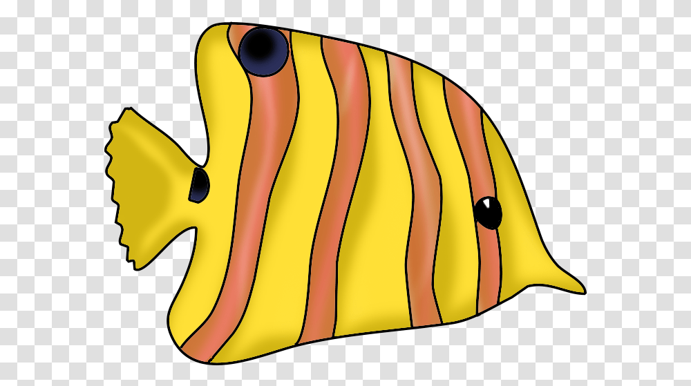 Tropical Fish Clip Art For Yellow And Orange Fish, Food, Bread Transparent Png