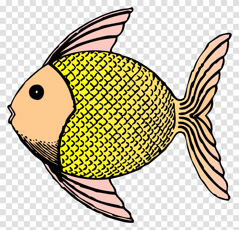 Tropical Fish Fish With Scales Clipart, Animal, Angelfish, Sea Life, Honey Bee Transparent Png