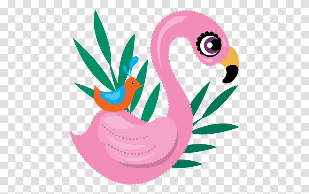 Tropical Flamingo Graphic Clip Art Picmonkey Graphics Lovely, Bird, Animal, Beak, Poster Transparent Png