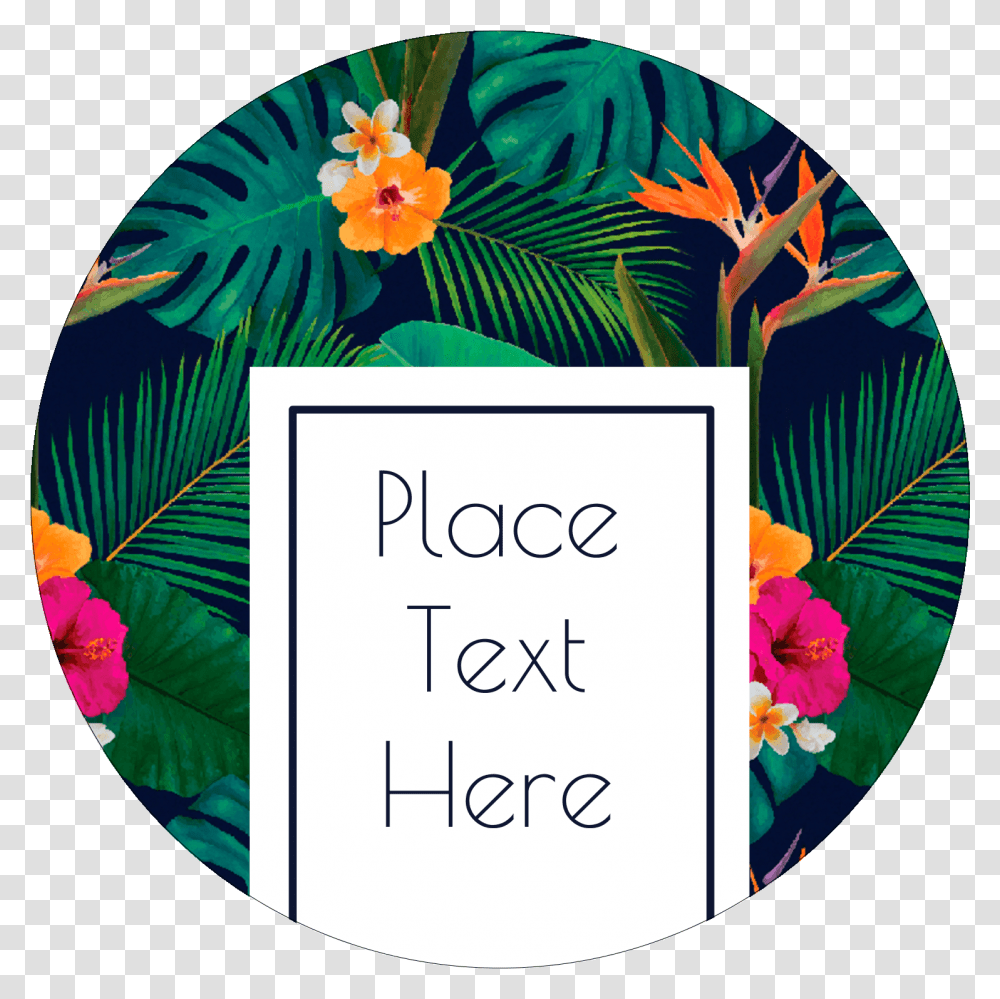 Tropical Floral Predesigned Template For Your Next Future Vertical, Graphics, Art, Text, Floral Design Transparent Png