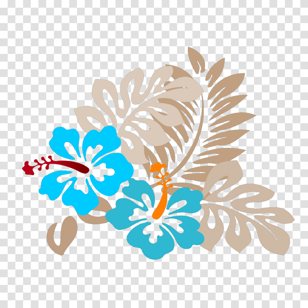 Tropical Flower Svg Clip Art For Hibiscus Clip Art, Graphics, Floral Design, Pattern, Plant Transparent Png