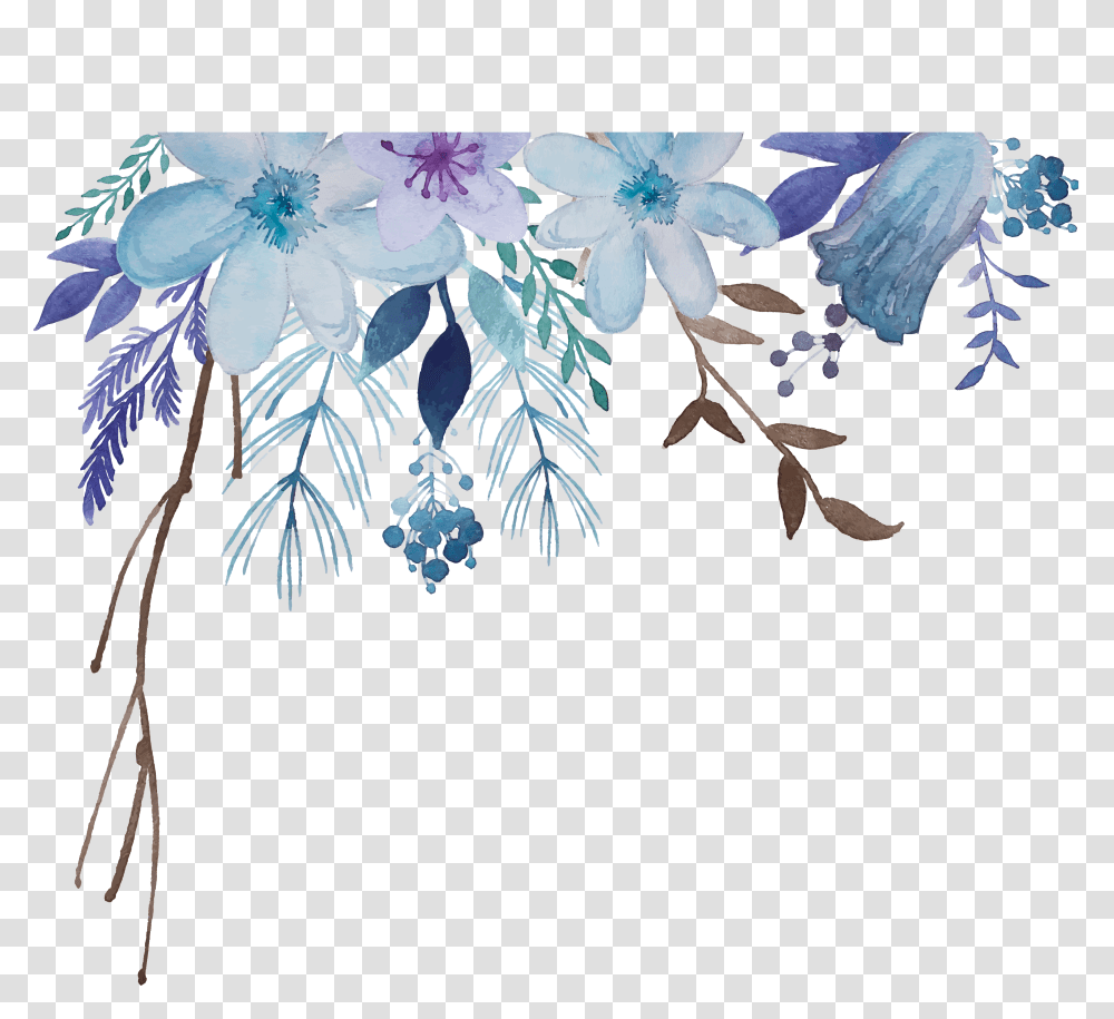 Tropical Flower Watercolor Watercolor, Graphics, Art, Floral Design, Pattern Transparent Png