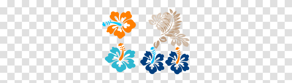 Tropical Flowers Clip Art, Plant, Hibiscus, Blossom, Poster Transparent Png