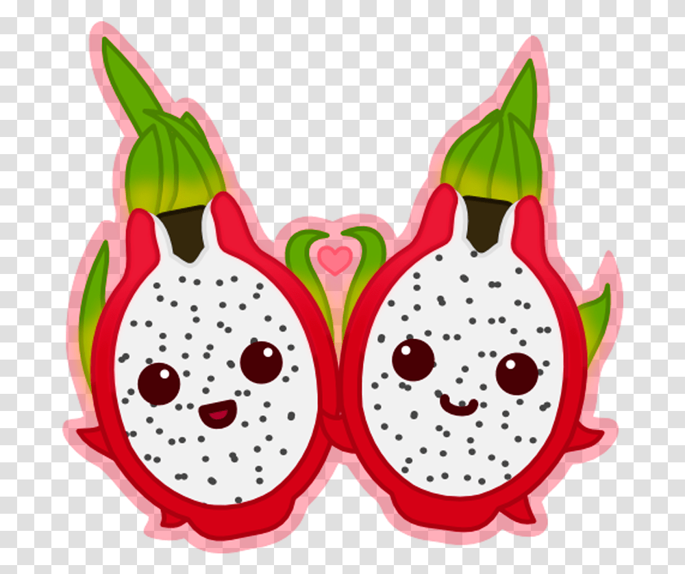 Tropical Fruit Clipart Dragon Fruit Clipart, Plant, Food, Heart, Produce Transparent Png