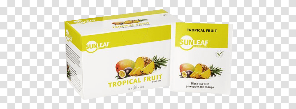Tropical Fruit Tea 20x2g Papaya, Plant, Flyer, Poster, Paper Transparent Png