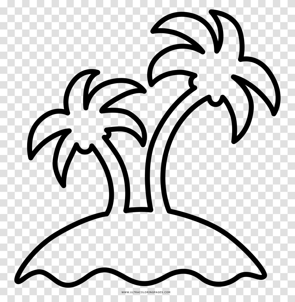 Tropical Island Coloring, Gray, World Of Warcraft Transparent Png