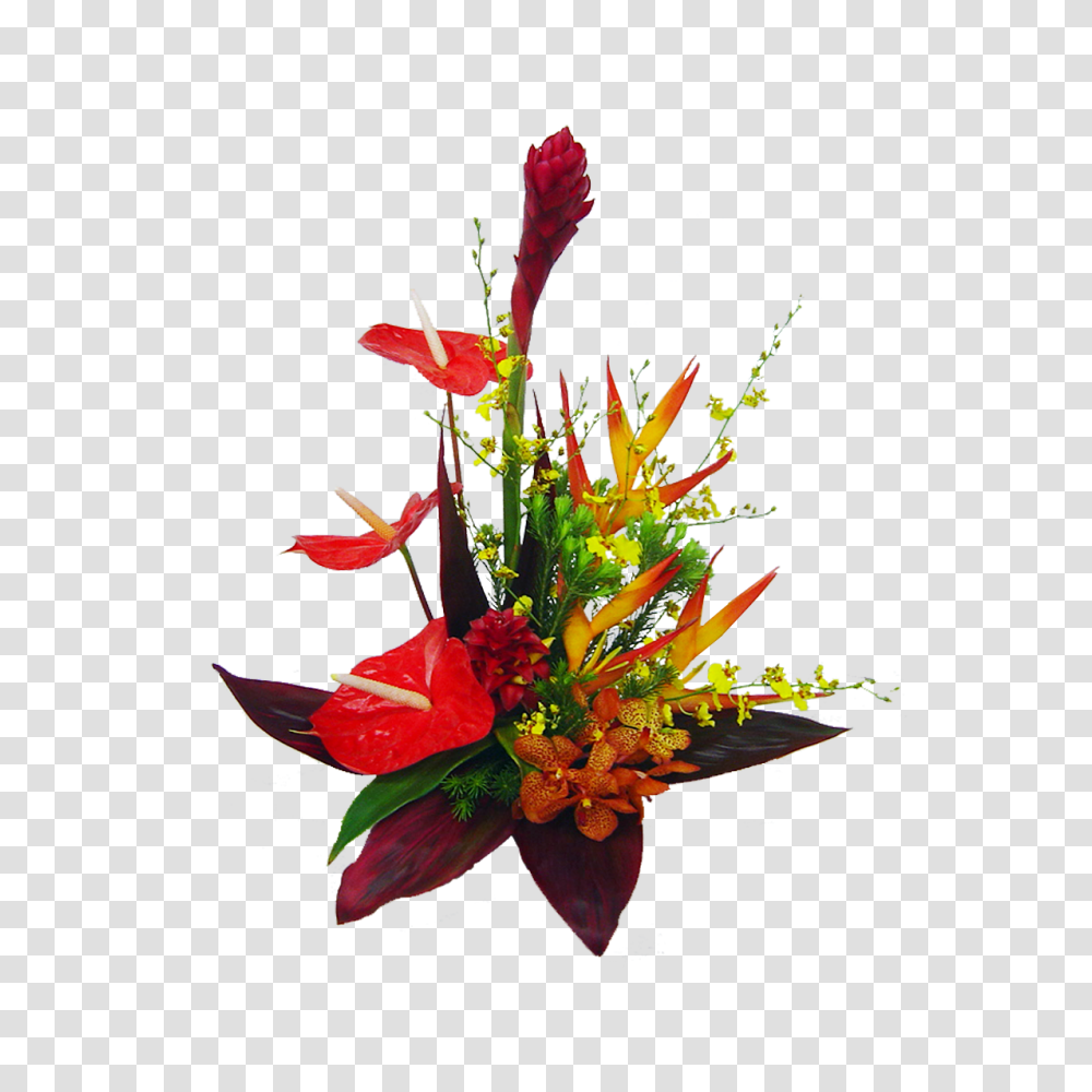 Tropical Island Flowers Tropical Flower Bouquet Real Tropical Flowers, Plant, Blossom, Flower Arrangement, Graphics Transparent Png