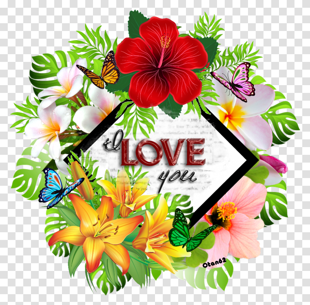 Tropical Island Love Hd Download, Plant, Flower Transparent Png