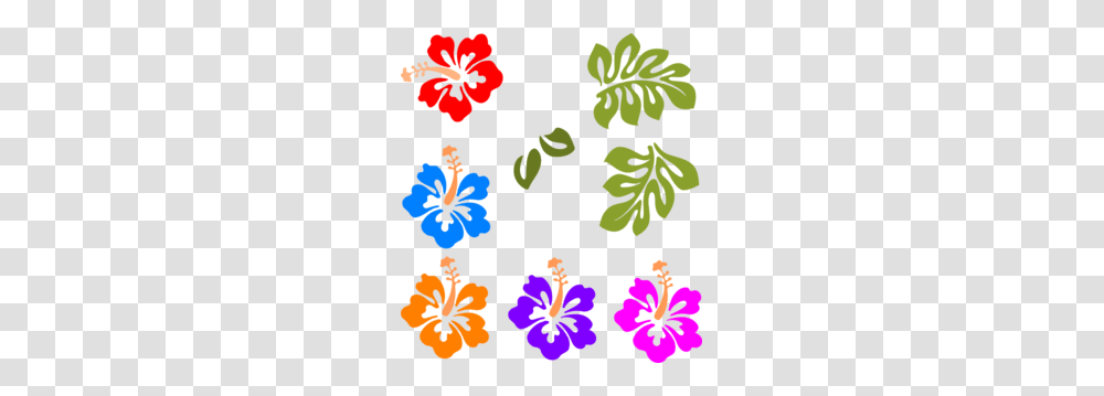 Tropical Mix Clip Art, Plant, Hibiscus, Flower, Blossom Transparent Png