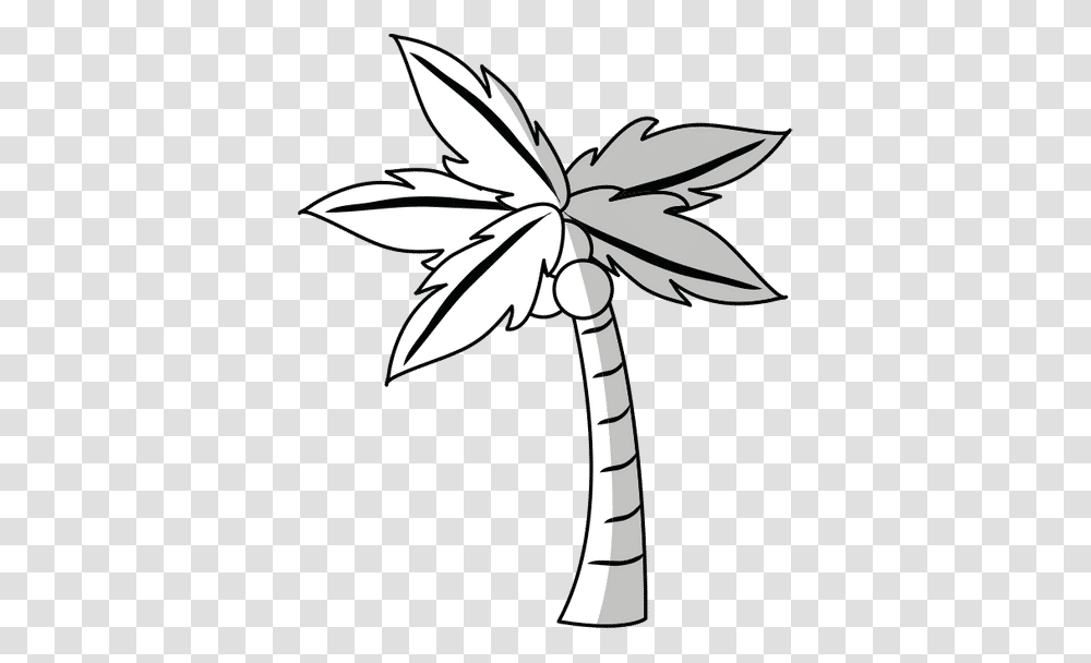 Tropical Palm Tree Icon Fresh, Leaf, Plant, Arecaceae, Bird Transparent Png