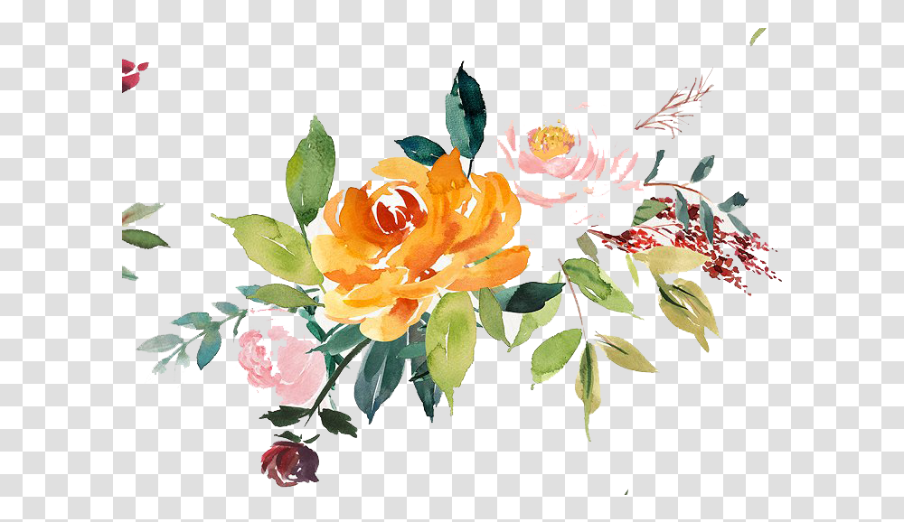 Tropical Pattern Peoplepng Com Tropical Flowers Watercolor, Floral Design, Plant Transparent Png