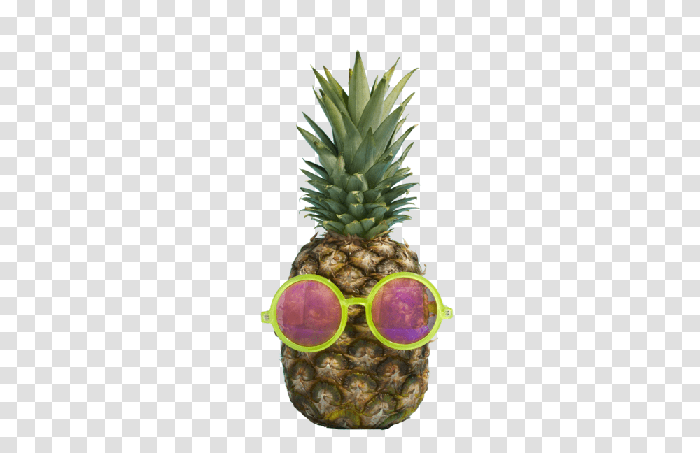 Tropical Pineapple In Sunglasses, Fruit, Plant, Food Transparent Png