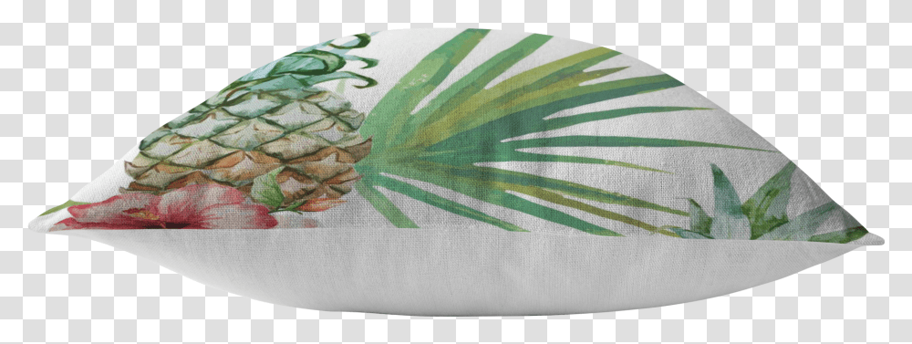 Tropical Plants Flowers Pineapple Pillow Graphic Art Sardine, Rug, Leaf, Cushion, Pattern Transparent Png