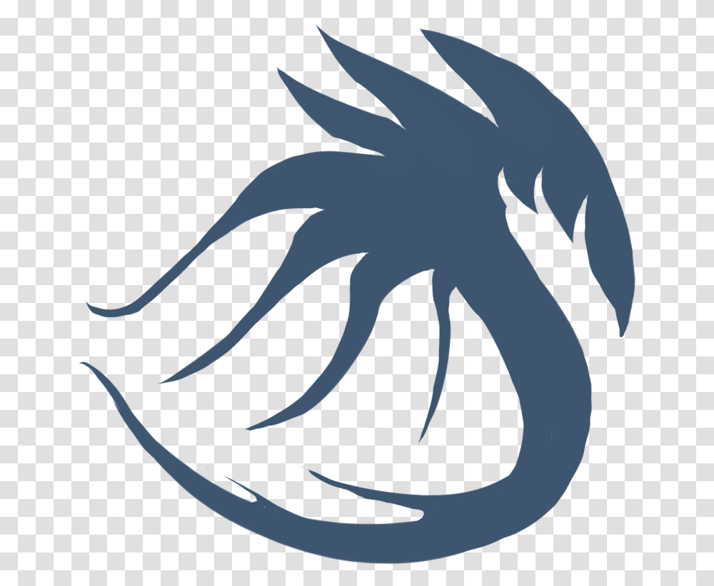 Tropical Storm Clipart Sea Monster Leviathan Symbol, Apparel, Dragon, Bird Transparent Png