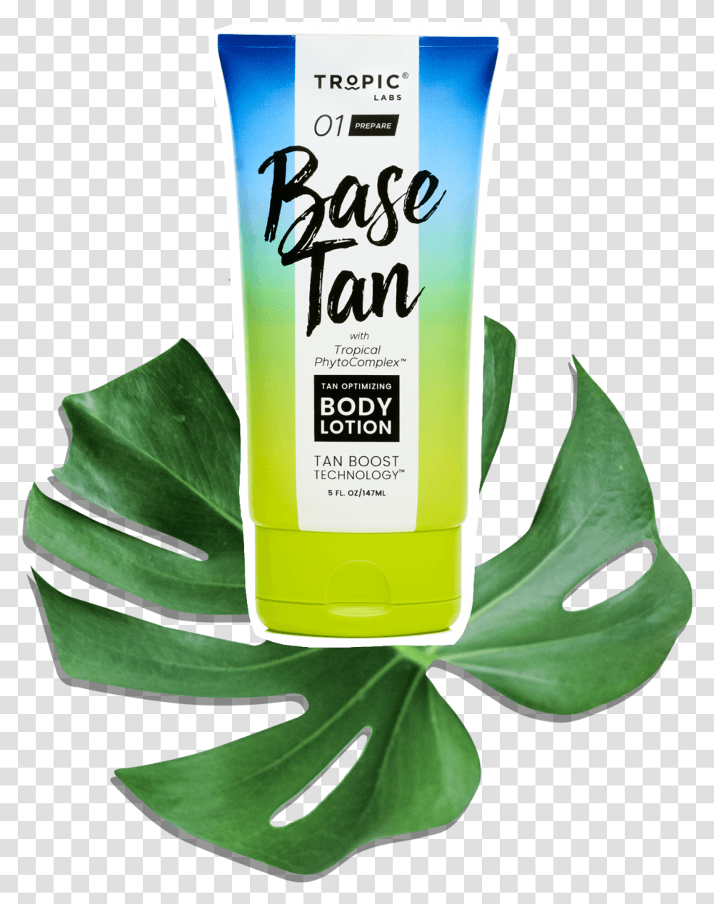 Tropical Tan Smart Tropic Labs, Bottle, Plant, Leaf, Cosmetics Transparent Png
