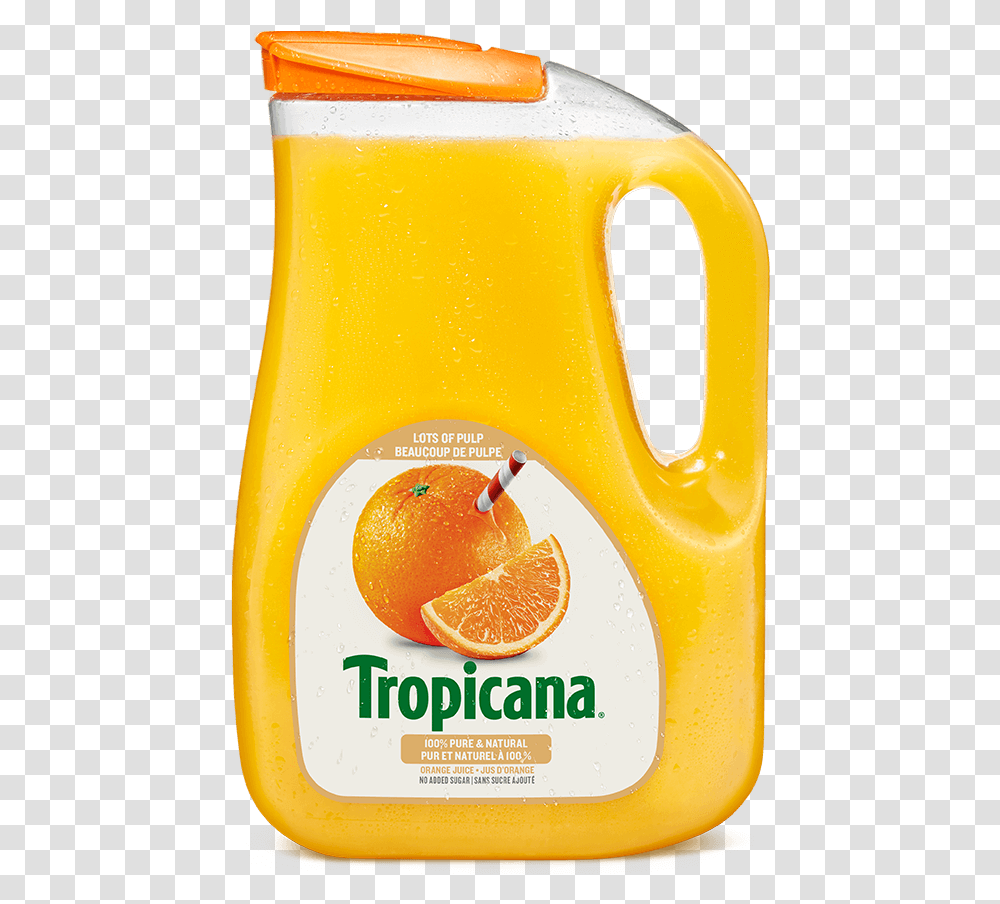 Tropicana 100 Pure Orange Juice Tropicana Tropical Fruit Juice, Beverage, Drink, Citrus Fruit, Plant Transparent Png