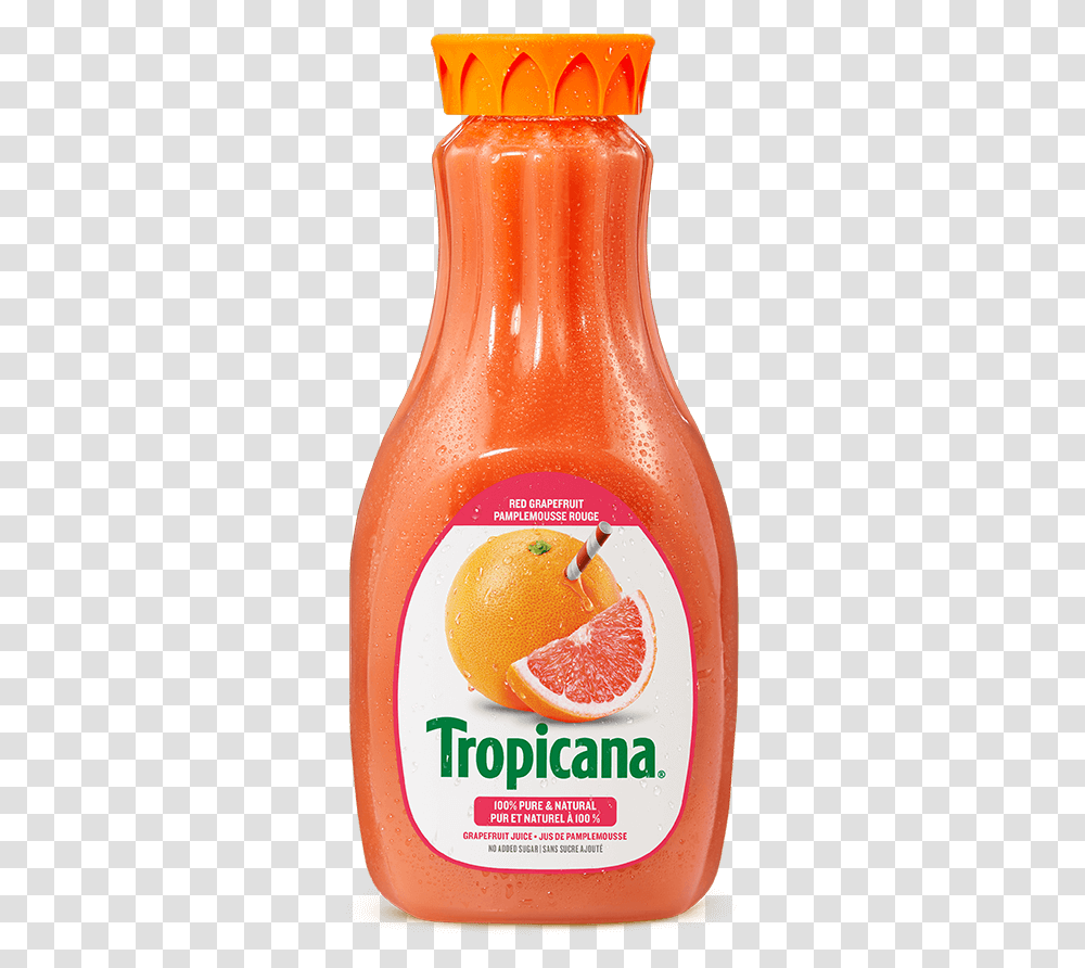 Tropicana 100 Pure Red Grapefruit Juice Tropicana Products, Plant, Citrus Fruit, Produce, Food Transparent Png