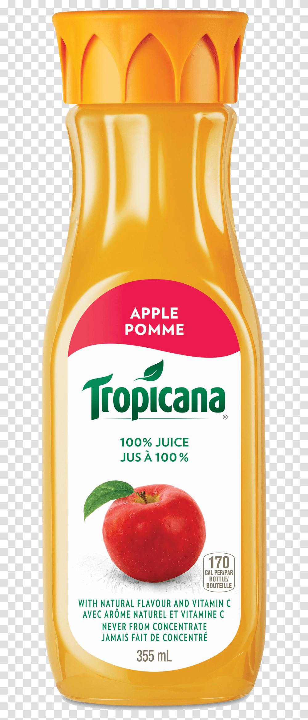 Tropicana Apple Juice, Label, Ketchup, Food Transparent Png