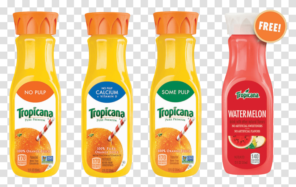 Tropicana Juice 12 Oz, Beverage, Drink, Orange Juice, Beer Transparent Png