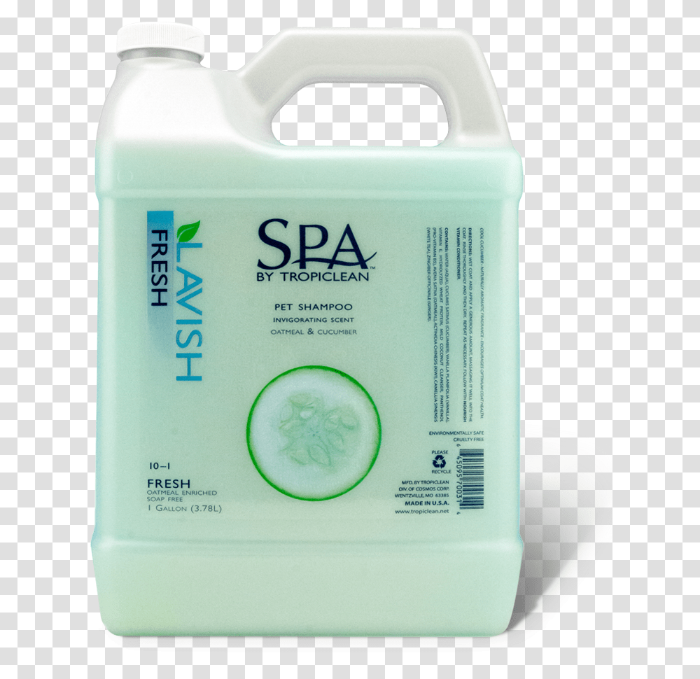 Tropiclean Spa Shampoo, Bottle, Cosmetics, Soap Transparent Png