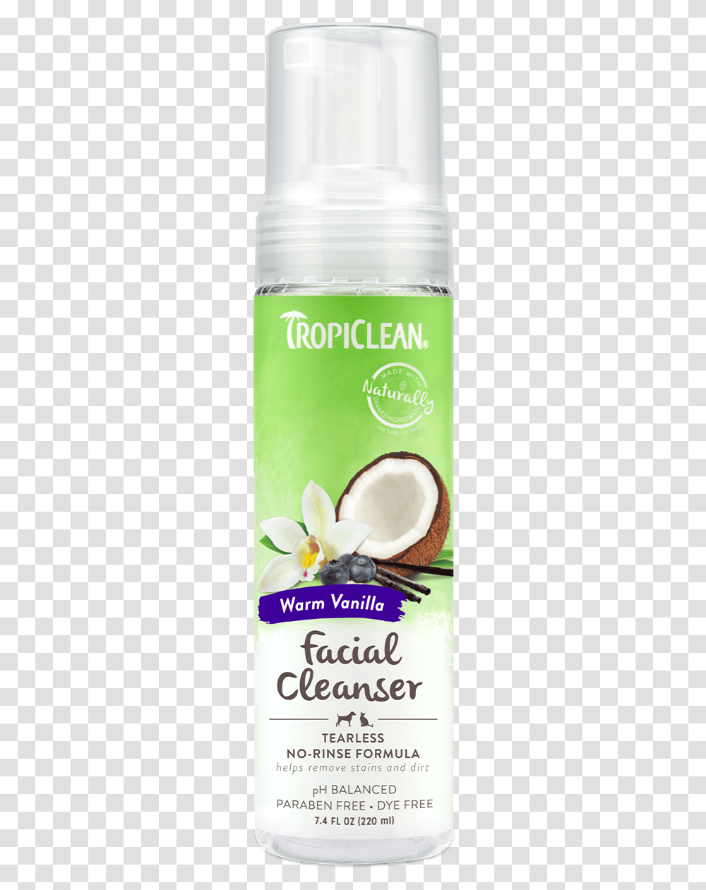 Tropiclean Warm Vanilla Tearless Facial Cleanser No Tropiclean Waterless Pet Shampoo, Plant, Nut, Vegetable, Food Transparent Png