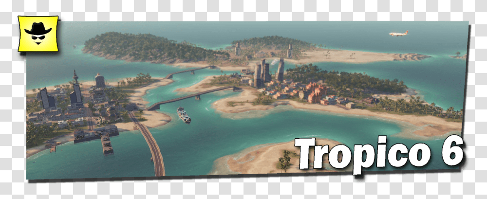 Tropico 6 Solar Power Plant, Land, Outdoors, Nature, Shoreline Transparent Png