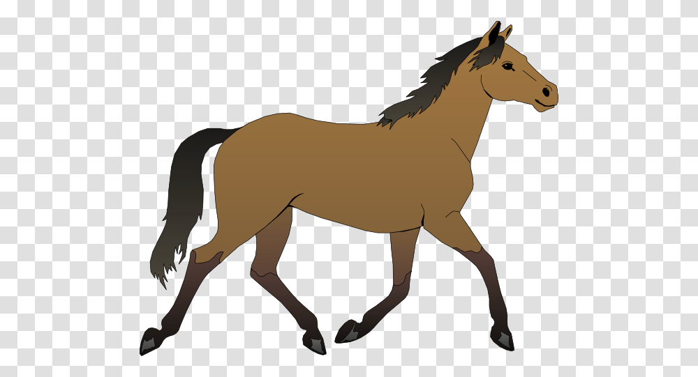Trotting Brown Horse Clip Art, Mammal, Animal, Colt Horse, Foal Transparent Png