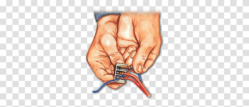Troubleshooting The Ignition Warning Light How A Car Works Fist, Person, Human, Hand, Electrical Device Transparent Png
