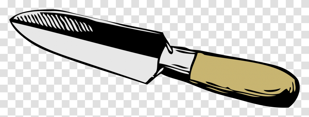 Trowel Hand Tool Gardening, Weapon, Weaponry, Blade, Knife Transparent Png