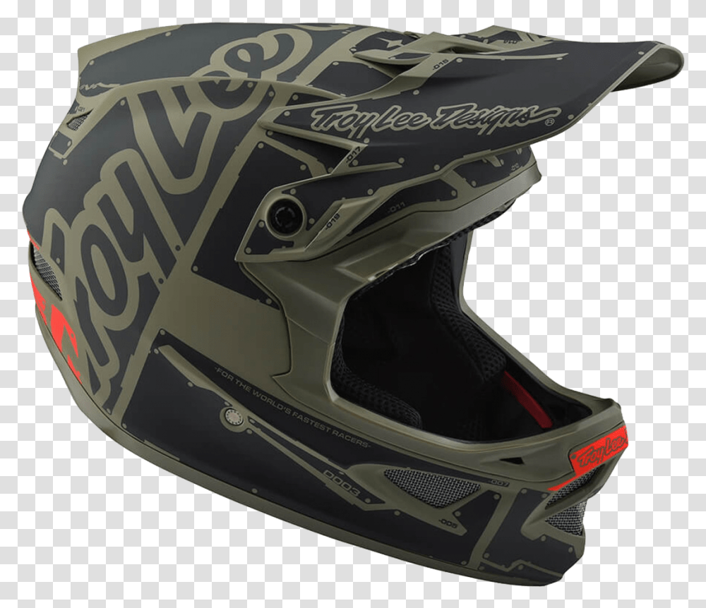 Troy Lee Designs D3 Fiberlite, Apparel, Crash Helmet Transparent Png