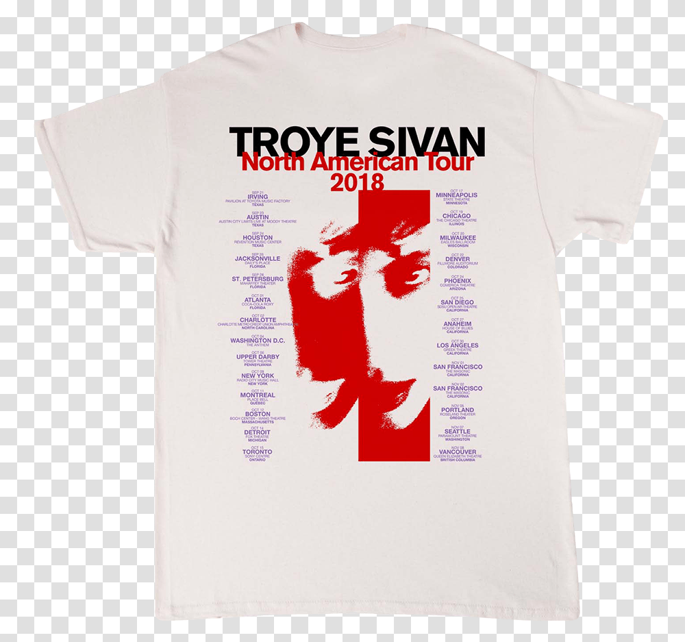 Troye Sivan Bloom Merch Download Troye Sivan Bloom Merch, Apparel, T-Shirt Transparent Png