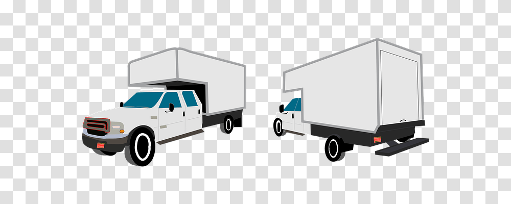 Truck Transport, Moving Van, Vehicle, Transportation Transparent Png